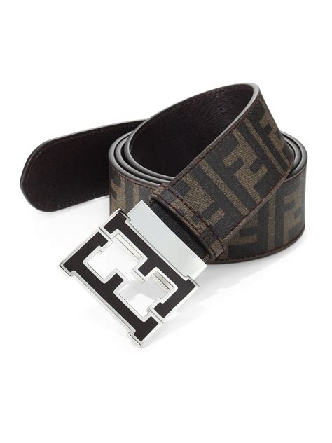 fendi reversible belt